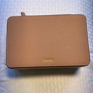 Calpak Jewelry Case in Caramel
